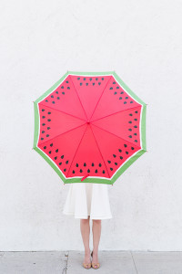watermelon DIY umbrella