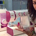 learning to sew with a sewing machine