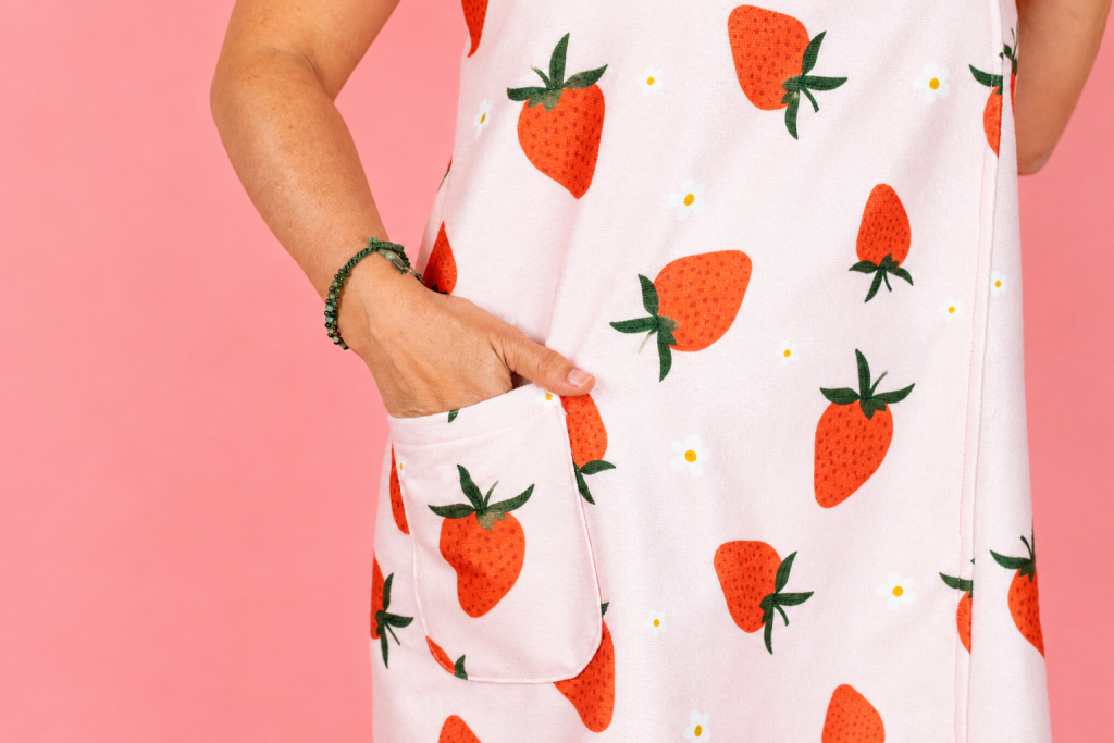 Stay-Put Summer Towel Wrap