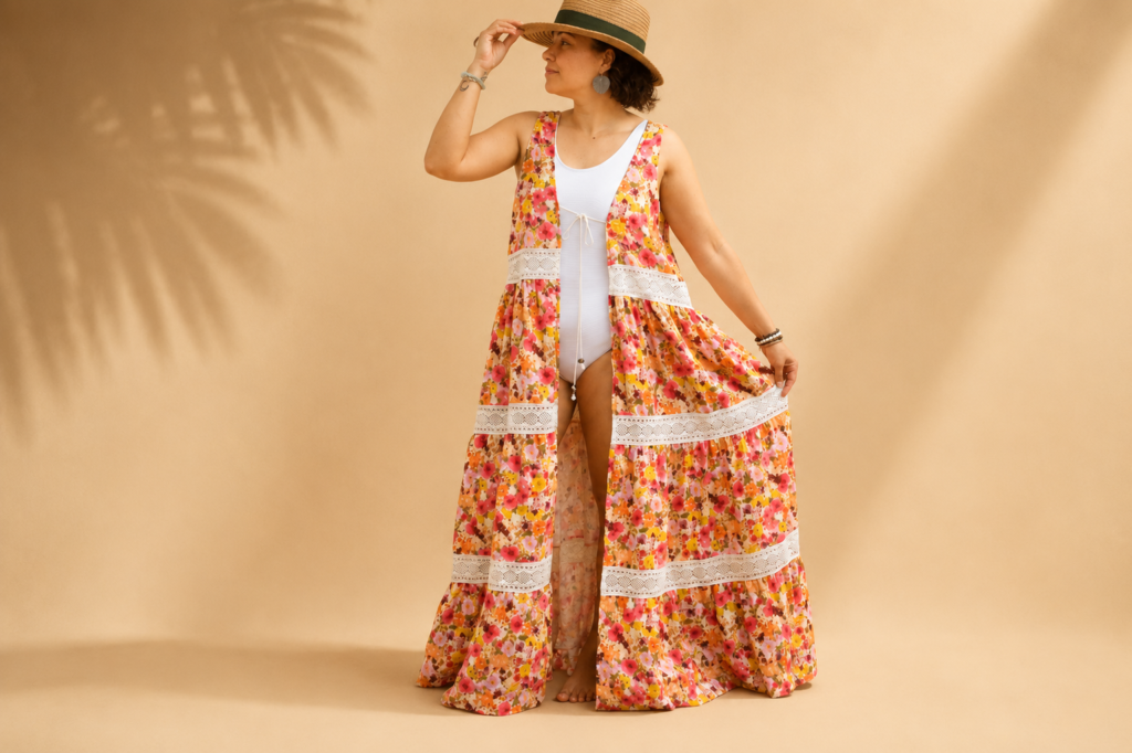 Begur Long Vest
