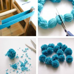 pom-pom crafts how to make pom-poms