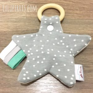 fabric baby teether