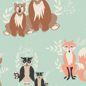 storybook clothes with animal fabrics