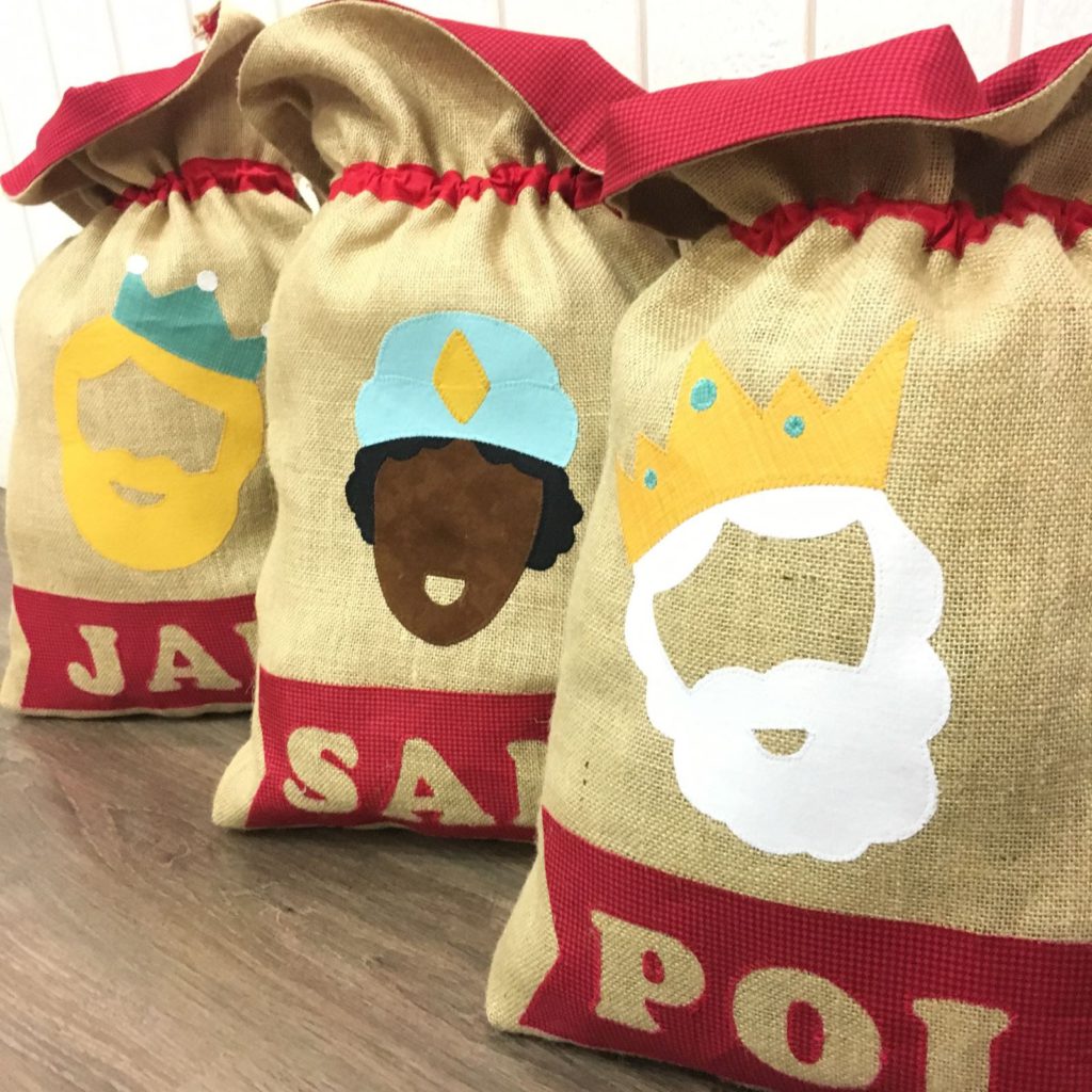 Three Kings Gift Sacks for Toys (Christmas)