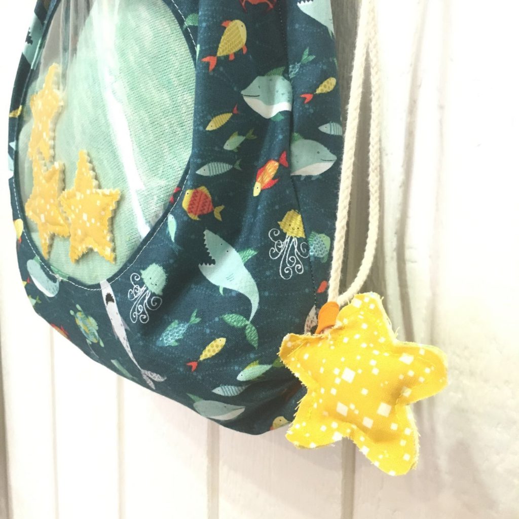 Multipurpose Backpack with a Clear Window