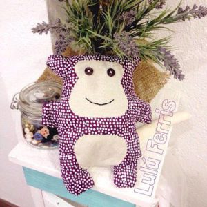 Fabric monkey easy decorative ideas
