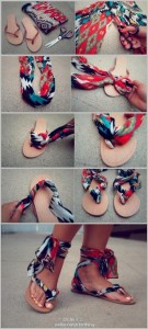 how to customize flip-flops