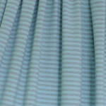 gray and sky-blue striped fabrics