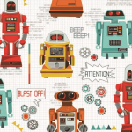 galactic robot fabrics