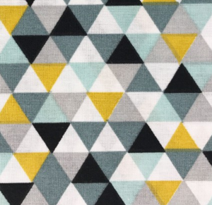 mint triangle fabrics