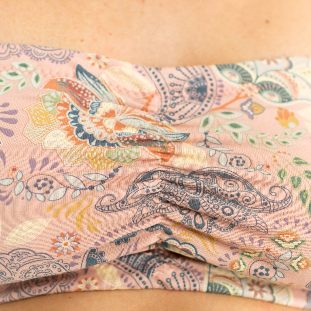 Stretch Knit Bandeau with Silicone-Grip Elastic