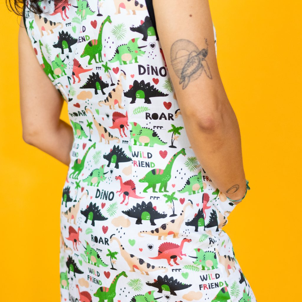Zip-Front Smock