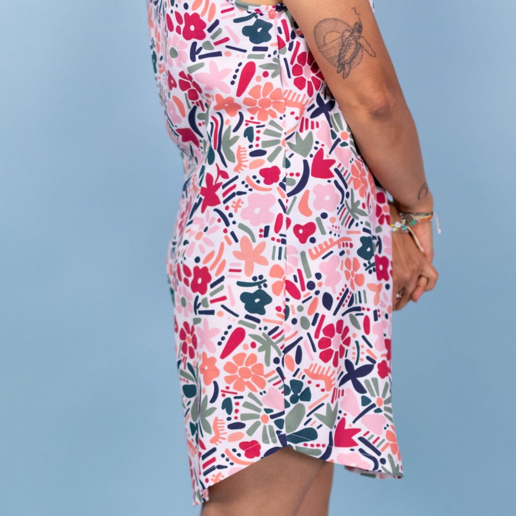 Zip-Front Smock