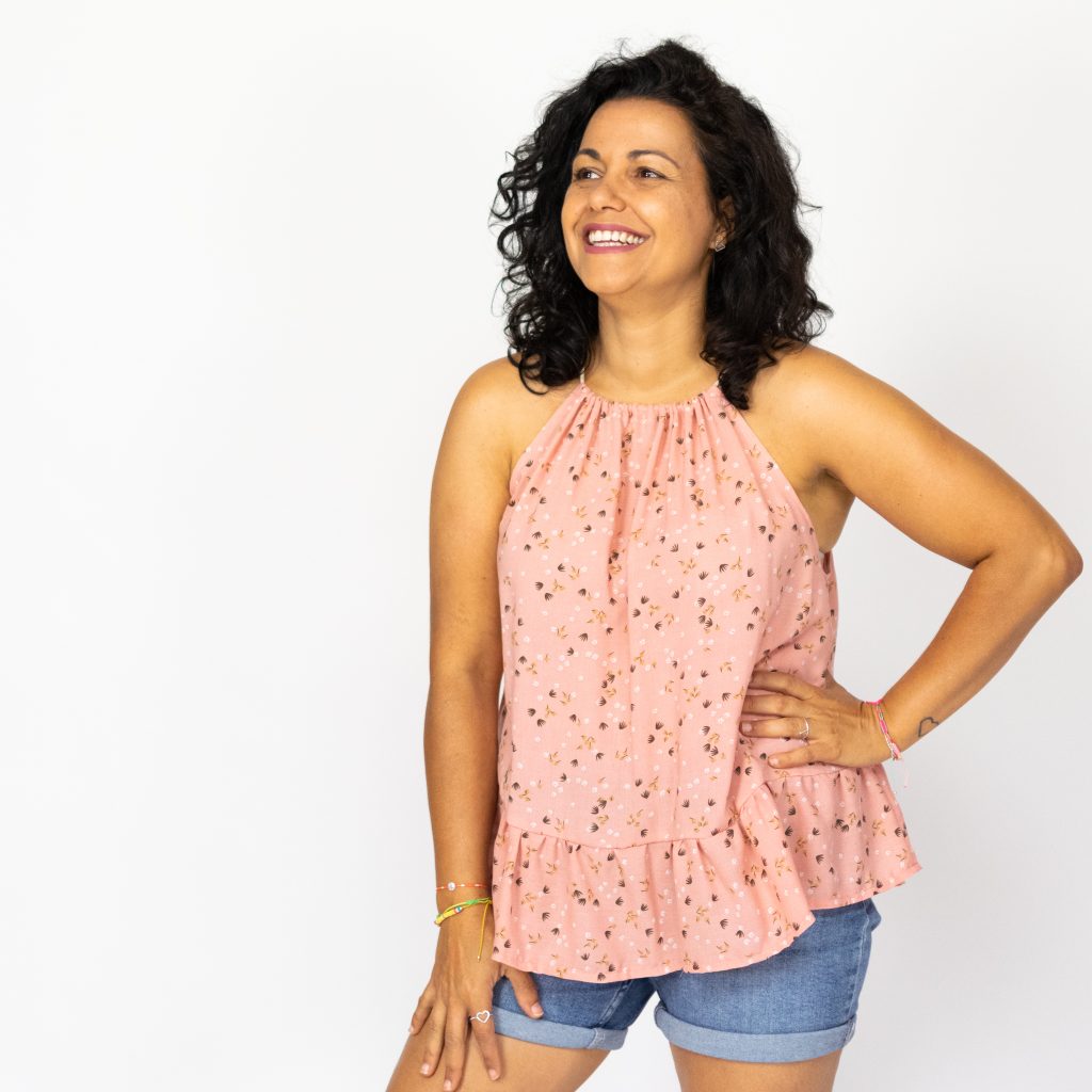 Zahara Halter Top