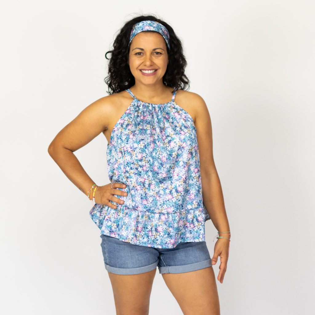 Zahara Halter Top