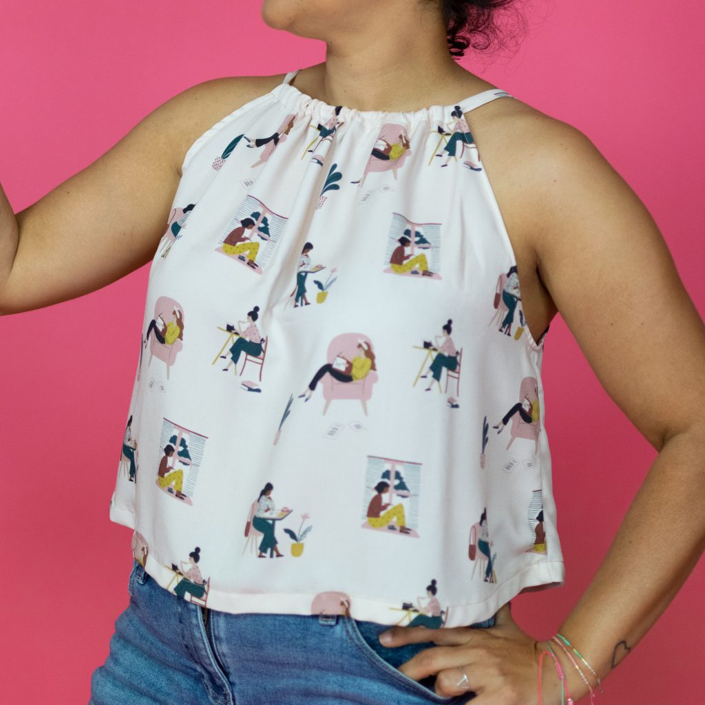 Zahara Halter Top