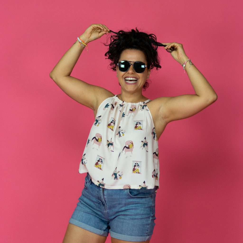 Zahara Halter Top