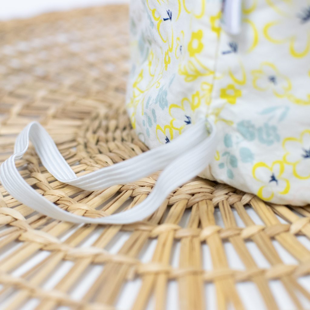 Spring Basket with Exterior Pockets