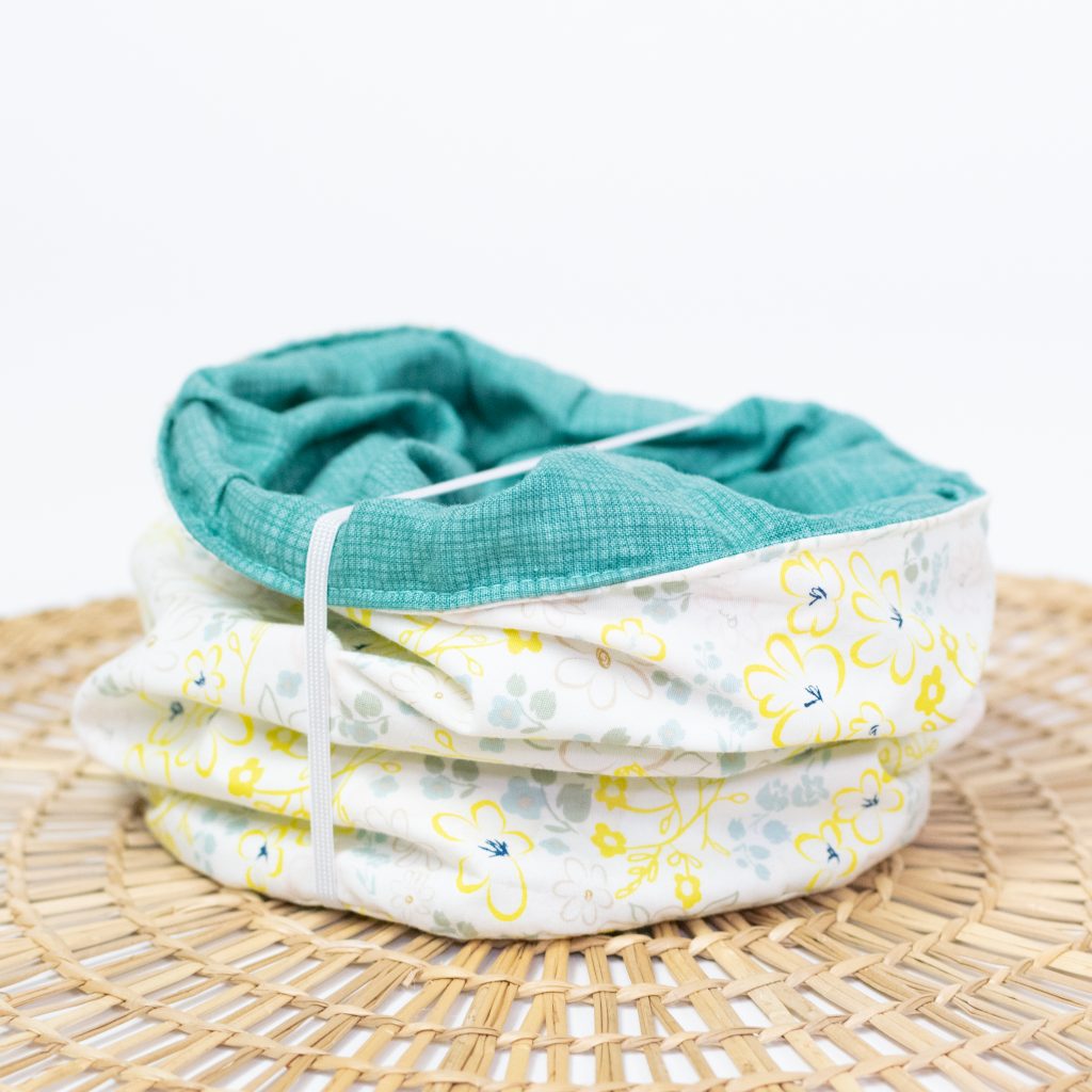 Spring Basket with Exterior Pockets
