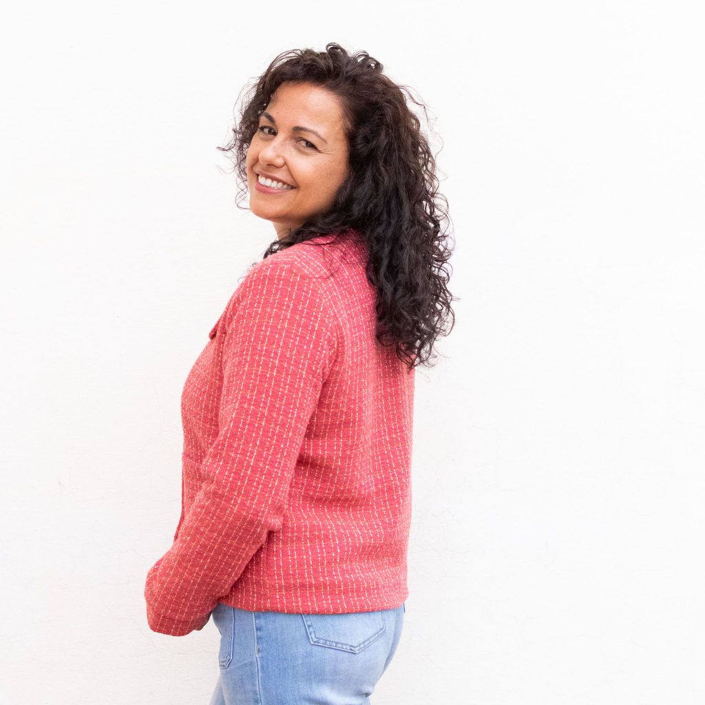 Camélia Cropped Jacket