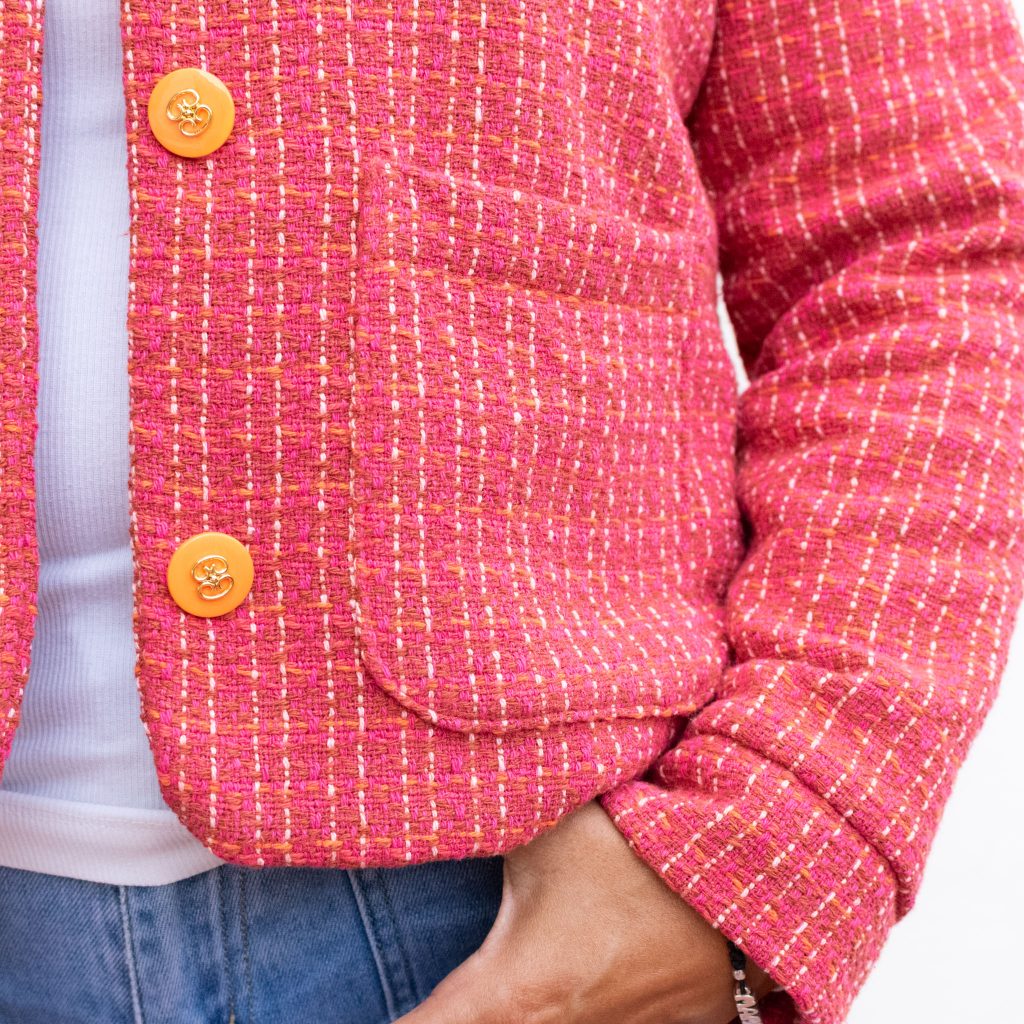 Camélia Cropped Jacket
