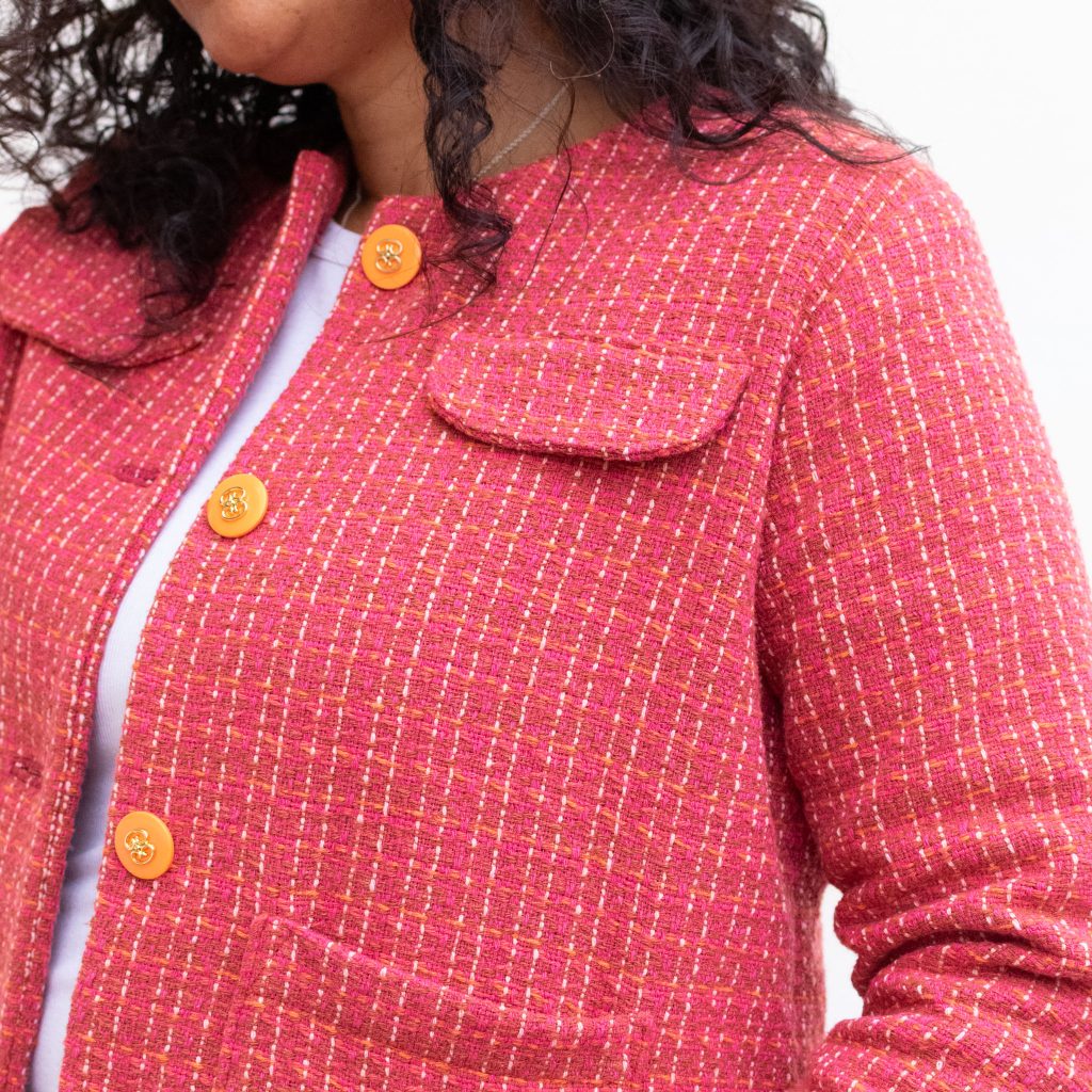 Camélia Cropped Jacket