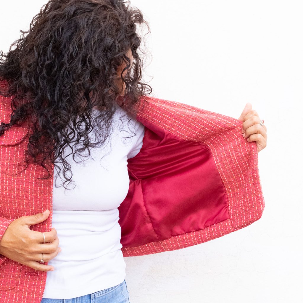 Camélia Cropped Jacket