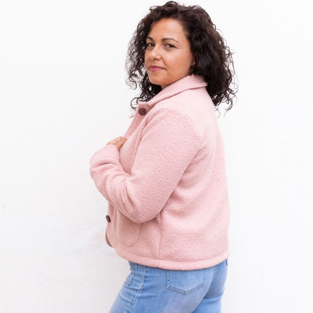 Camélia Cropped Jacket