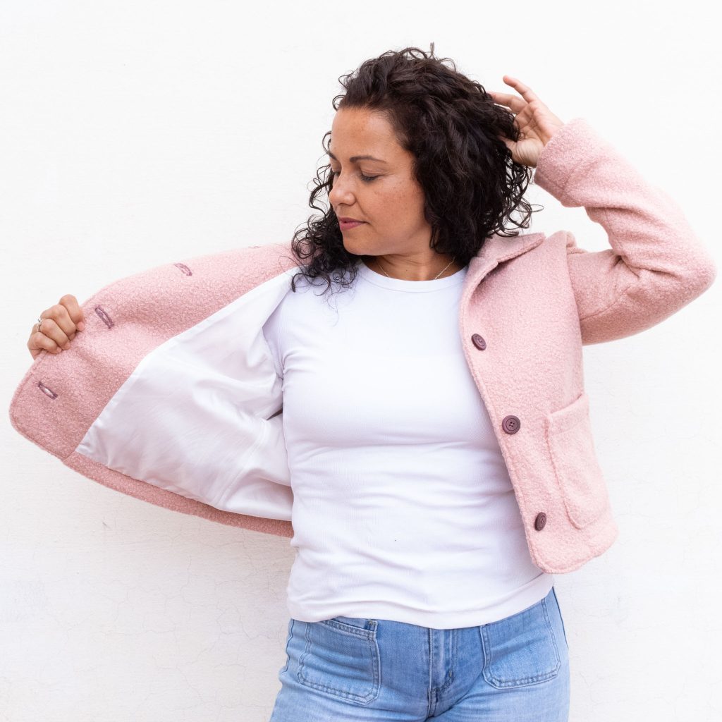 Camélia Cropped Jacket