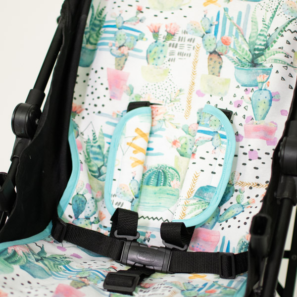 Reversible Stroller Seat Liner