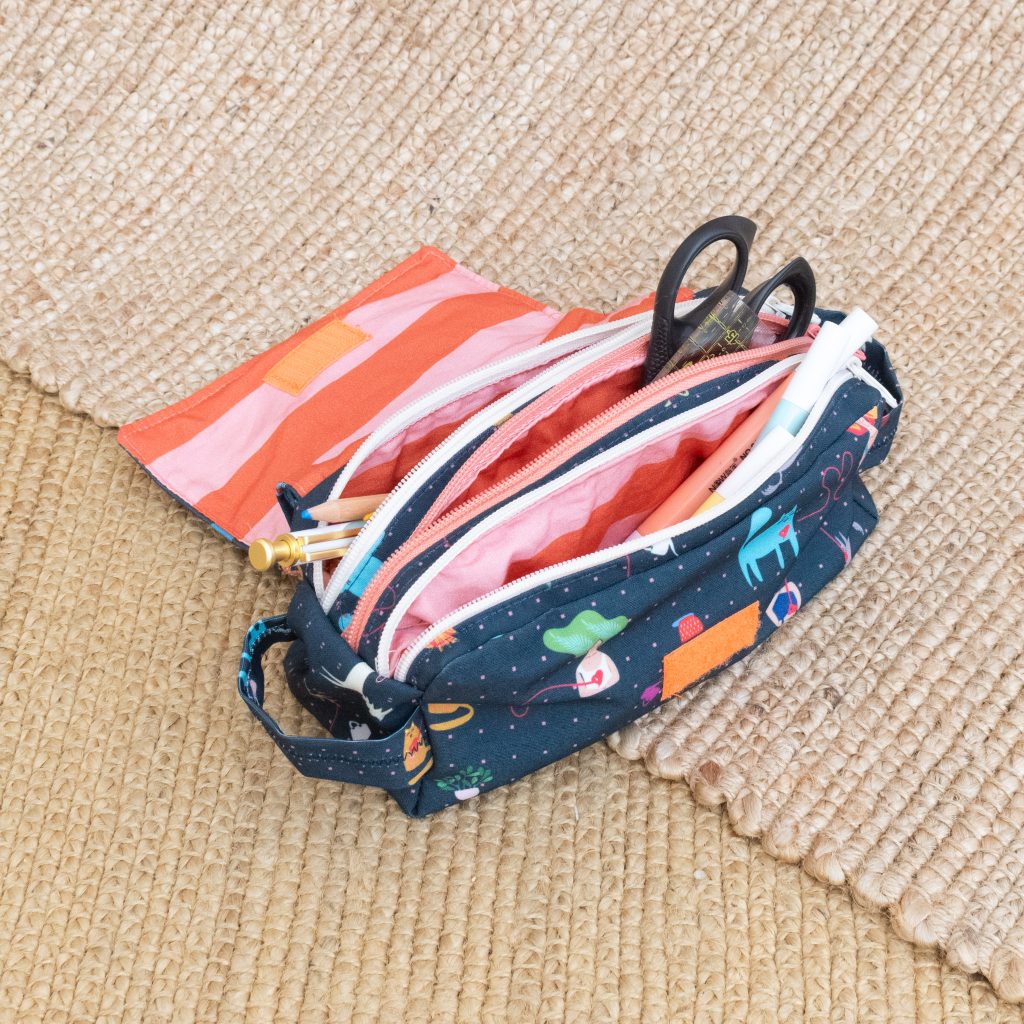 Teo Triple-Zip Organizer Case