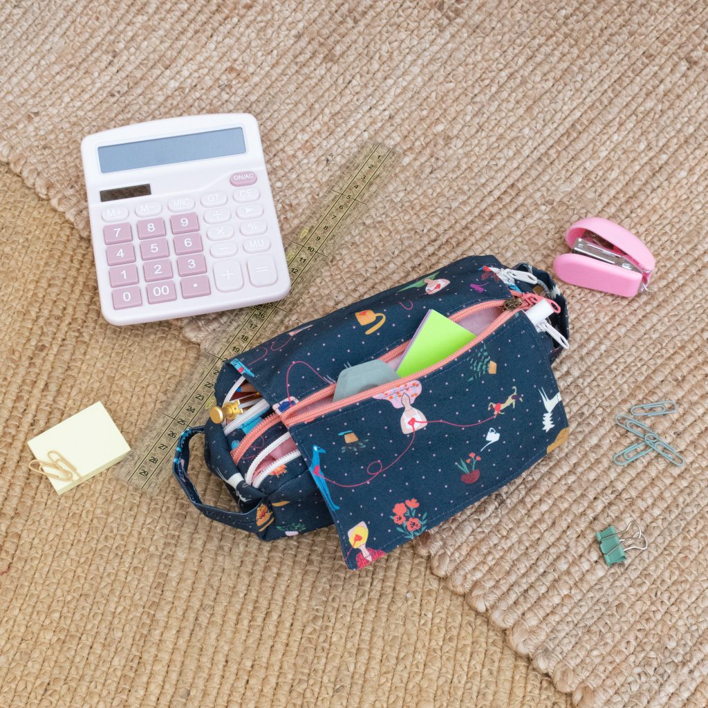 Teo Triple-Zip Organizer Case