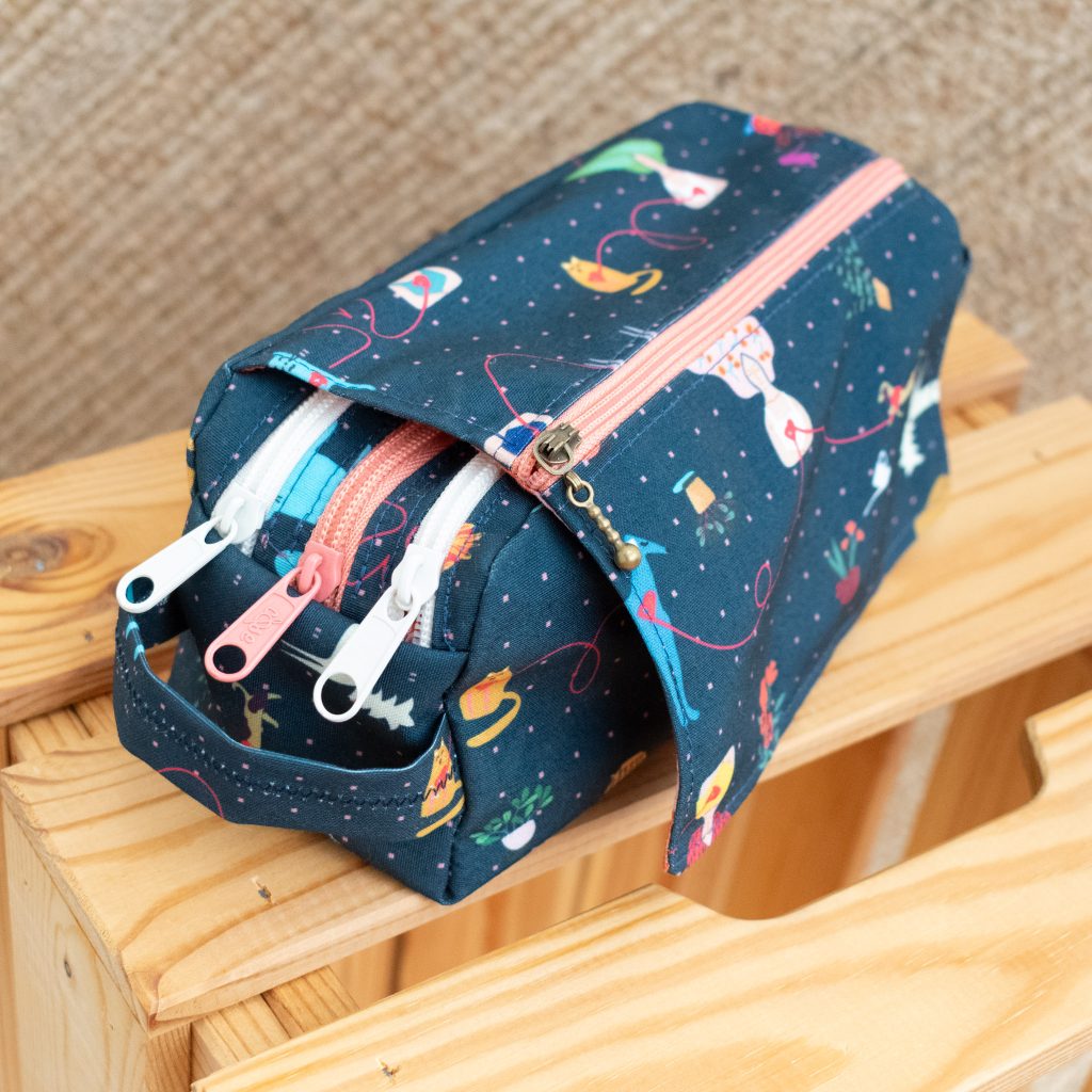 Teo Triple-Zip Organizer Case