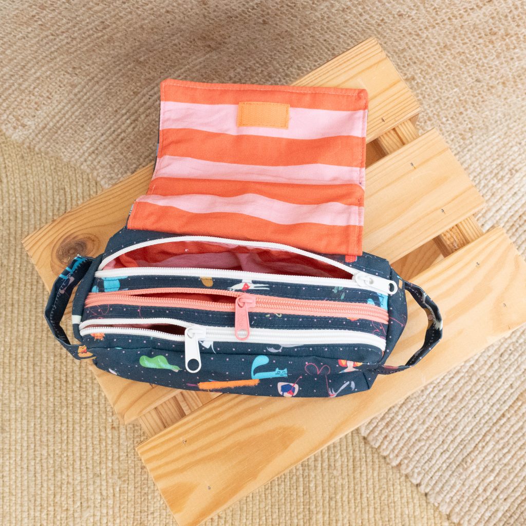 Teo Triple-Zip Organizer Case