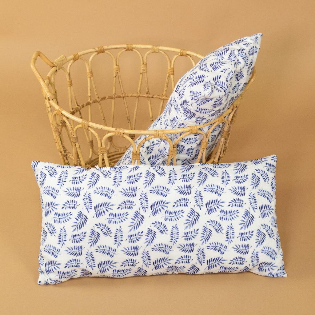 Zippered Pillow Cover with Optional Appliqué