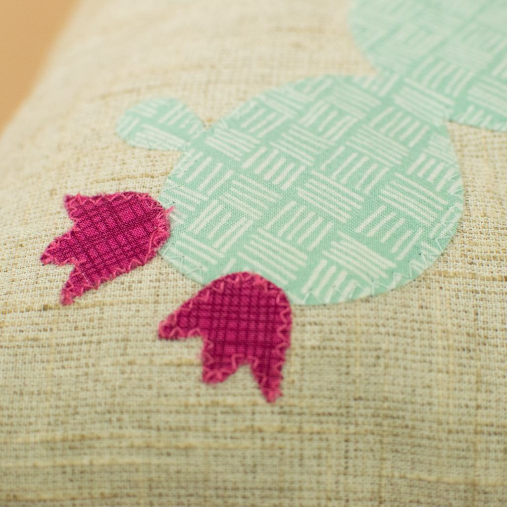 Zippered Pillow Cover with Optional Appliqué