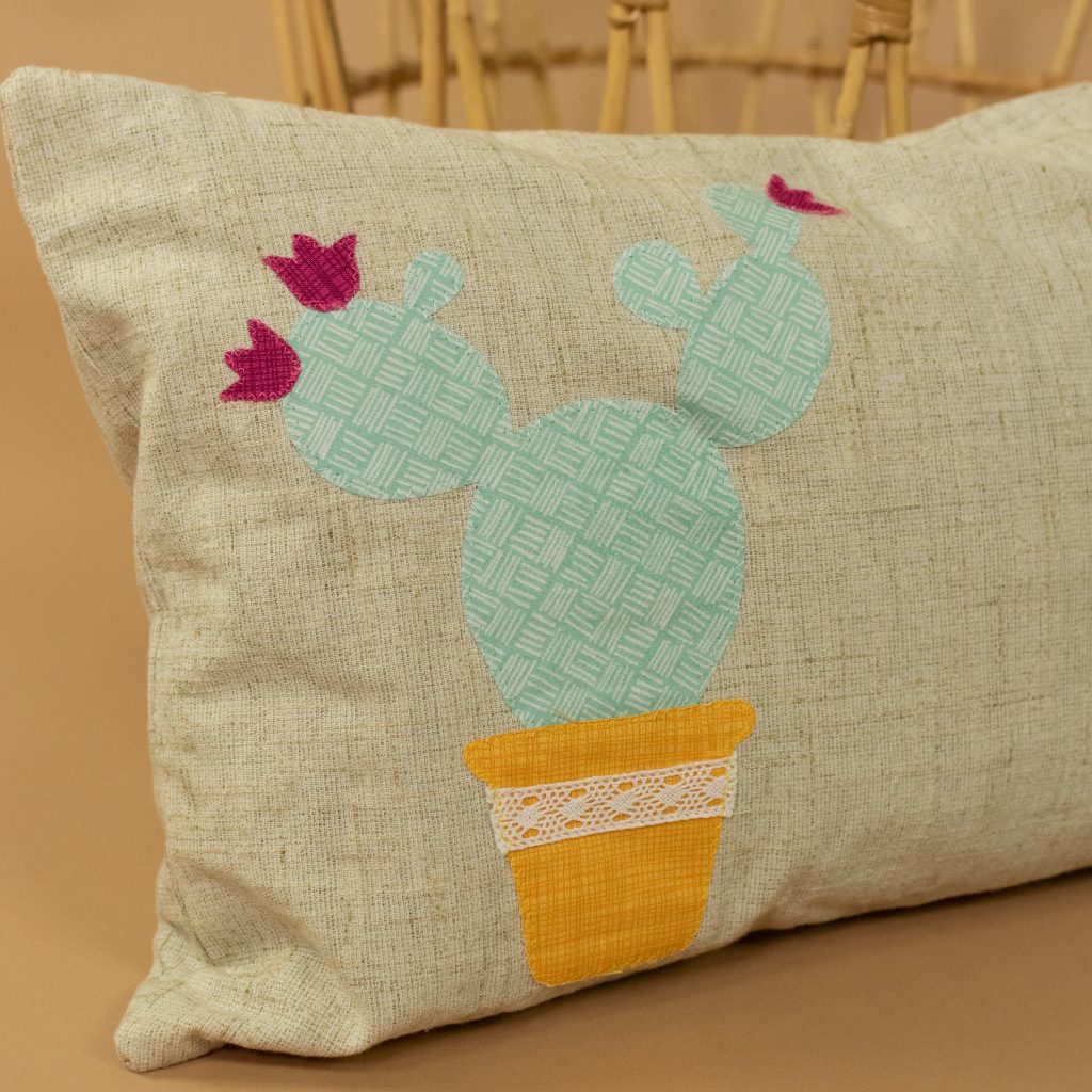Zippered Pillow Cover with Optional Appliqué