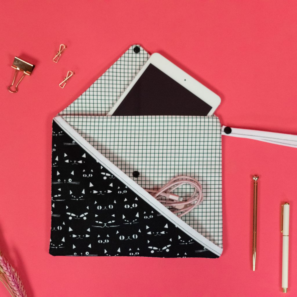 Tablet or iPad Sleeve with an Exterior Pocket