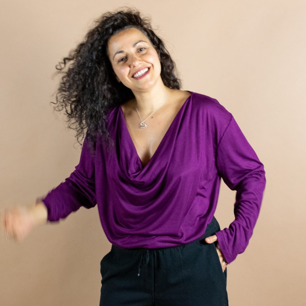 Sira Draped Top