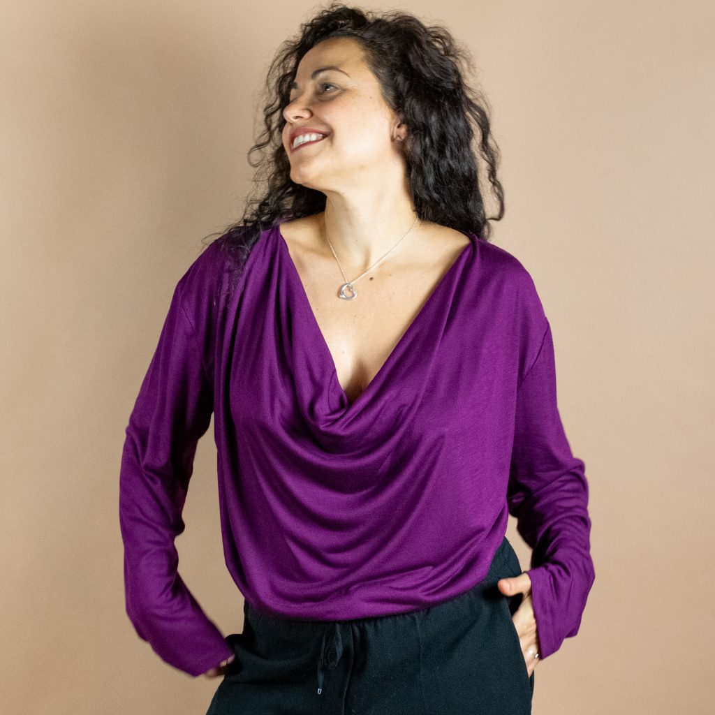 Sira Draped Top