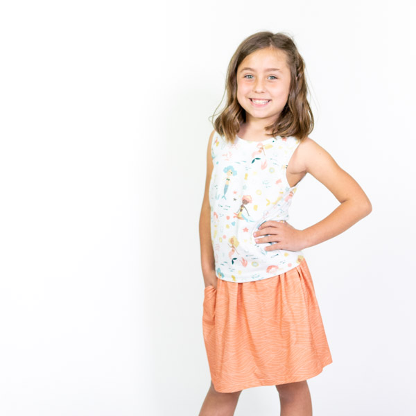 Sarah Skirt (for Kids)