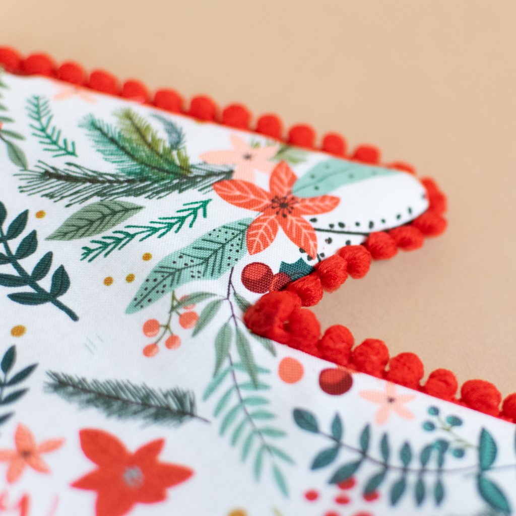 Chalkboard Fabric Christmas Tree (Gift List)