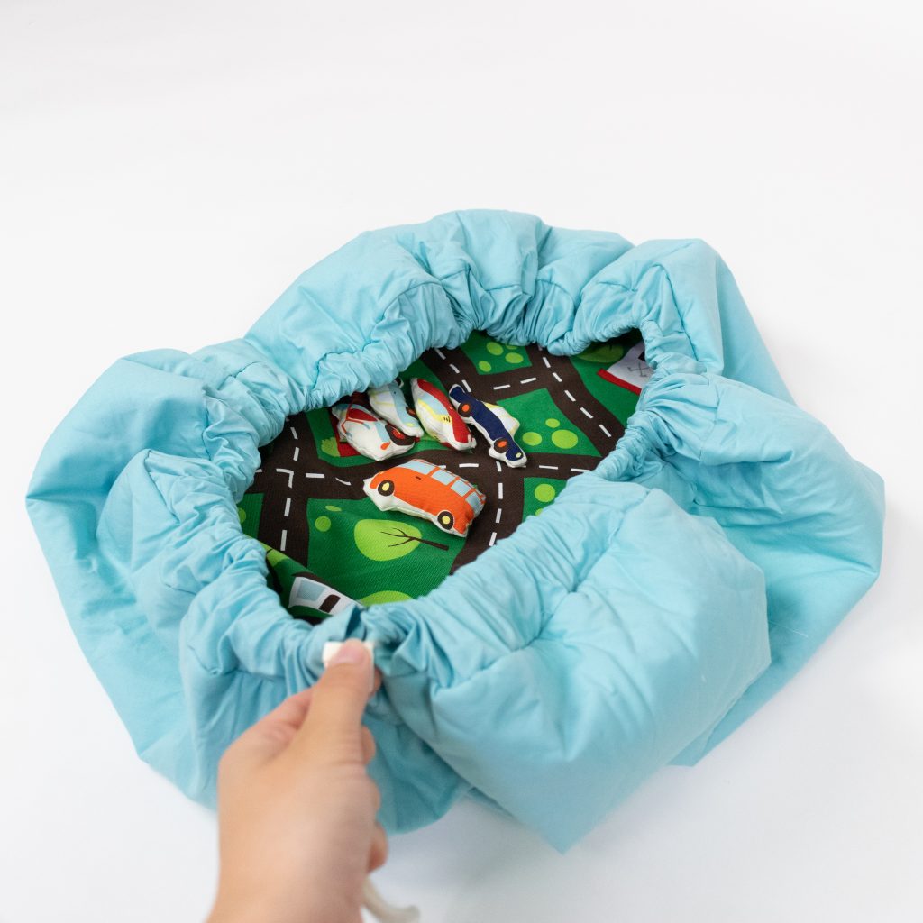 Drawstring Toy Storage Play Mat