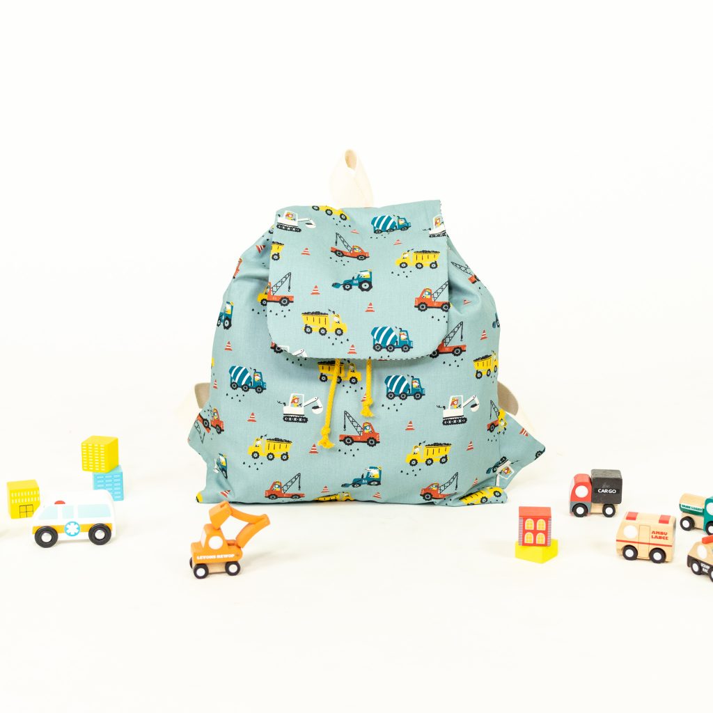 Kids’ Backpack with a Flap and Adjustable Straps