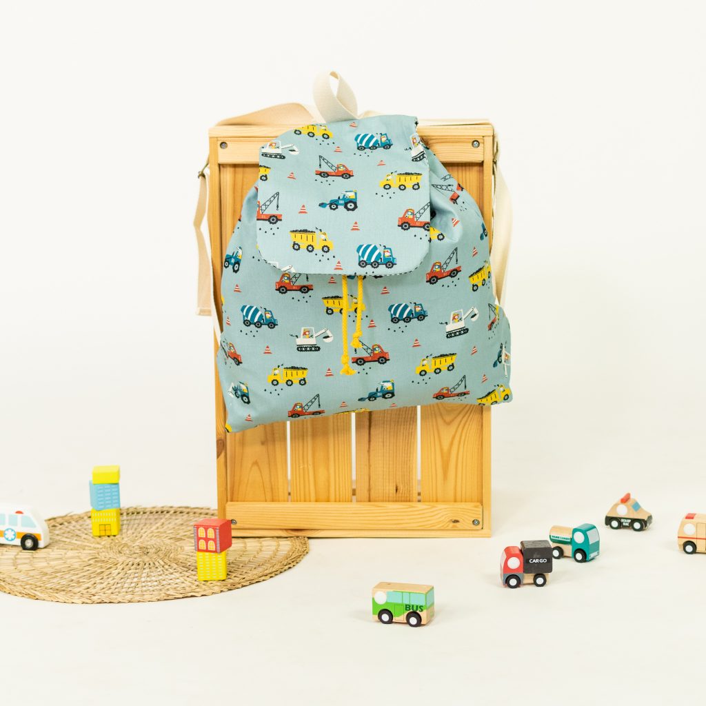 Kids’ Backpack with a Flap and Adjustable Straps