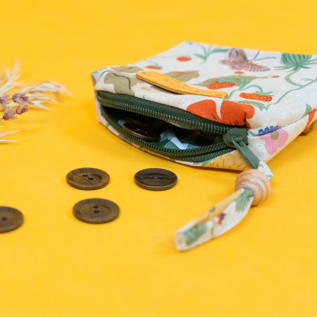 Pisa Two-Zipper Coin Purse