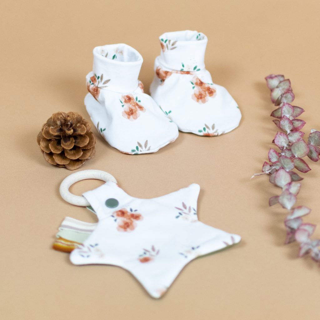 Star-Shaped Wooden Baby Teether