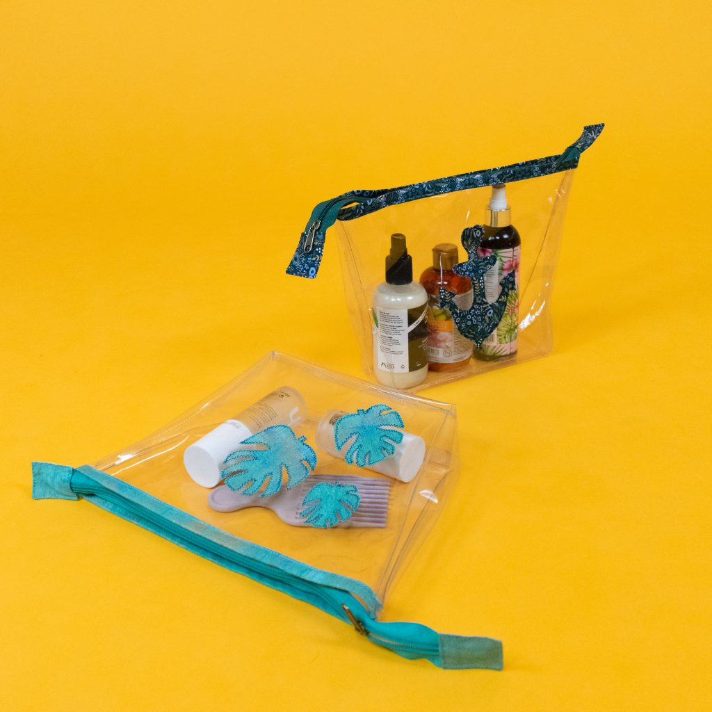 Vancouver Clear Vinyl Toiletry Bag