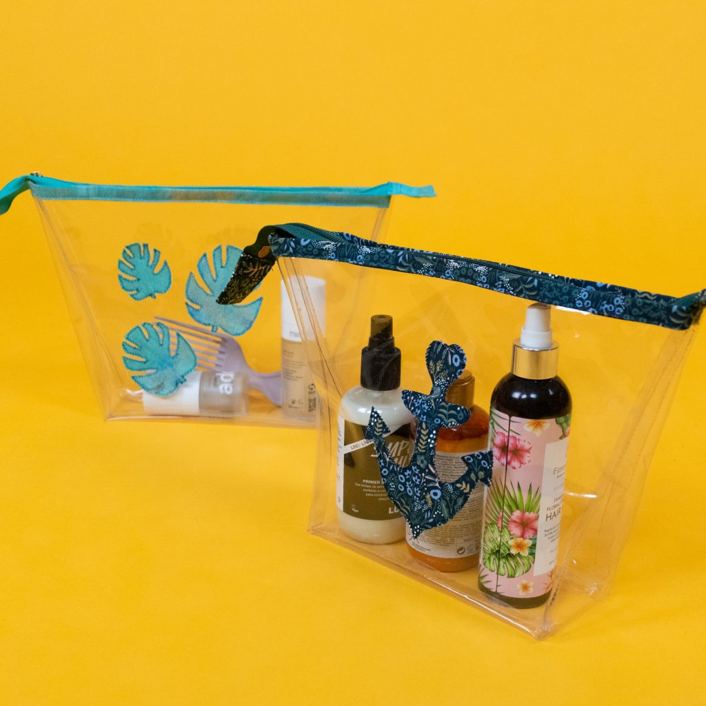 Vancouver Clear Vinyl Toiletry Bag
