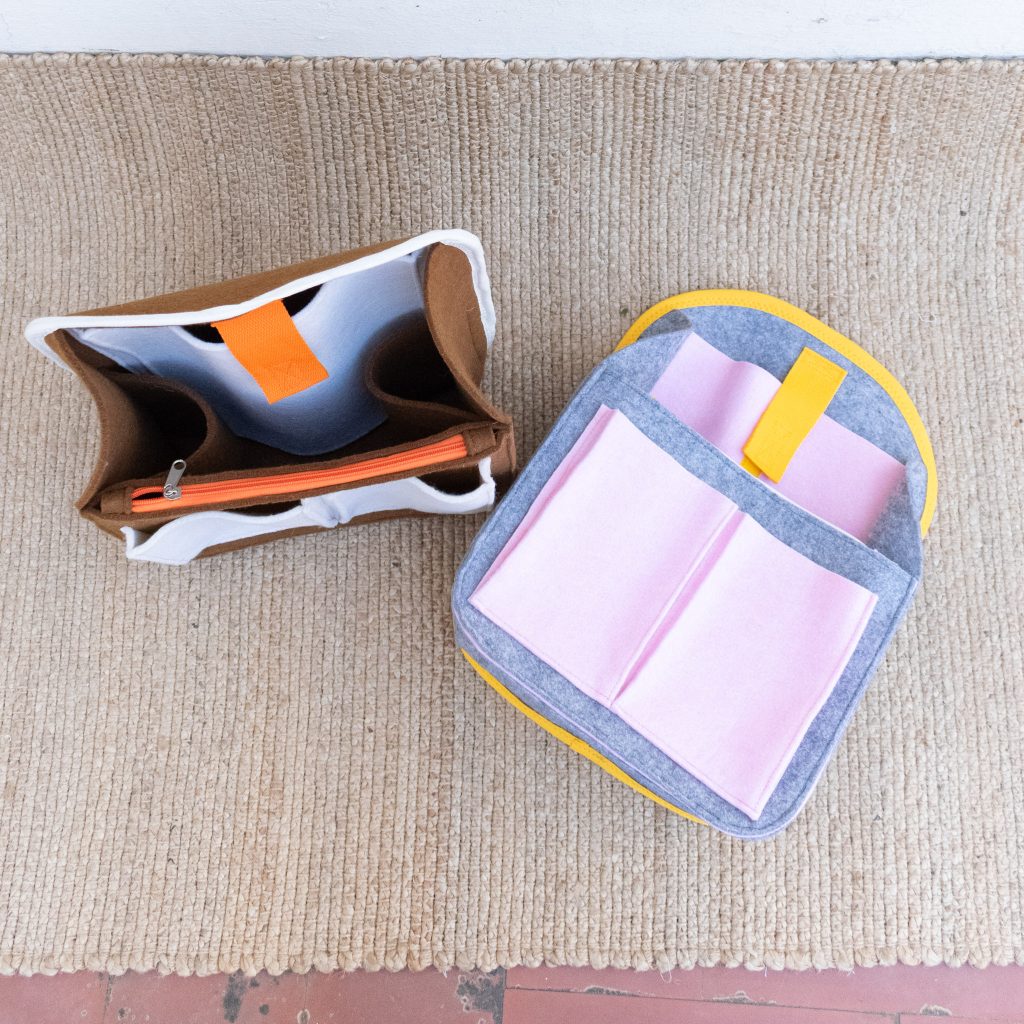 Felt Backpack Organizer Insert